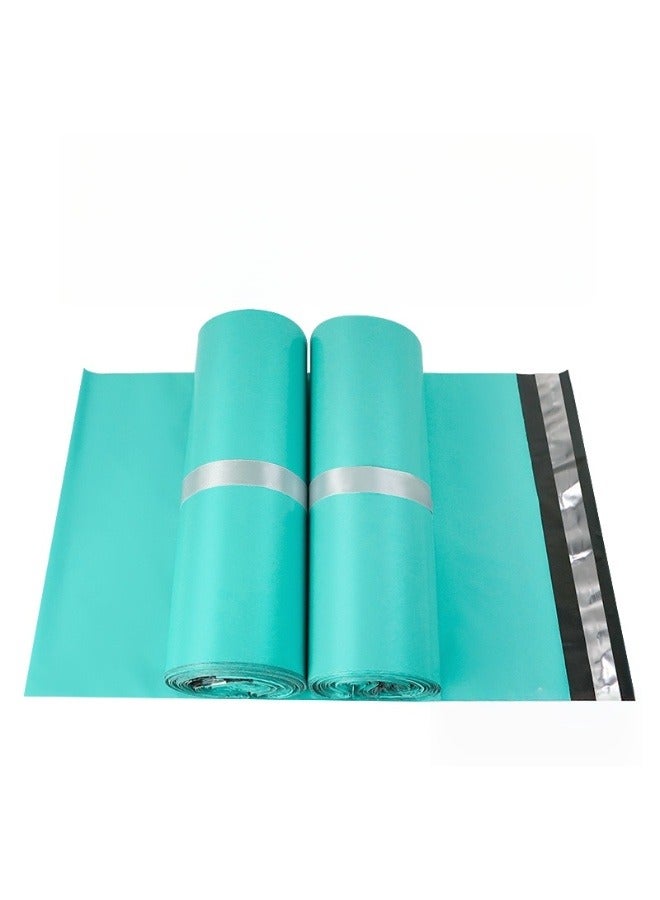 50 قطعة من أكياس الظرف البلاستيكية الخضراء مقاس 30 × 40 سم، أكياس شحن لاصقة قوية للملابس، حقيبة شحن لاصقة مقاومة للماء ومقاومة للتمزق للشركات الصغيرة والبوتيك - Image 1