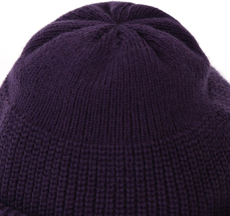 UNDERCONTROL Store Winter Trawler Fisherman Beanie Men Women Unisex Stylish Plain Docker Skull Hat Roll up Watch Cap Color Pack - Image 5
