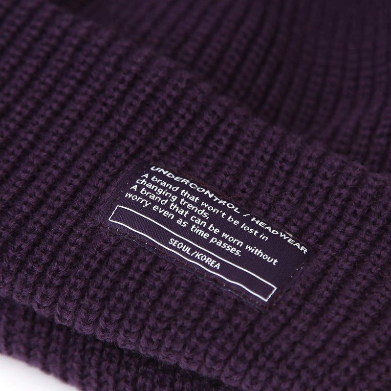 UNDERCONTROL Store Winter Trawler Fisherman Beanie Men Women Unisex Stylish Plain Docker Skull Hat Roll up Watch Cap Color Pack - Image 4