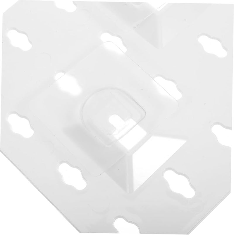 مجموعة منظف الحائط من اللوح الخشبي 16 × 24 بوصة لوحة تخزين بيضاء مثبتة على الحائط للمرآب والمطبخ - Image 4