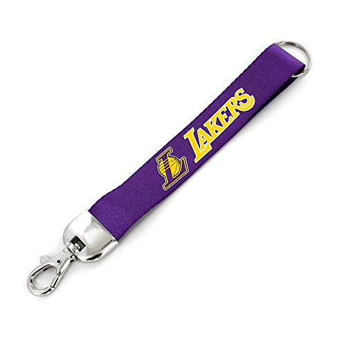 aminco NBA Los Angeles Lakers Deluxe Wristlet Keychain - Image 2