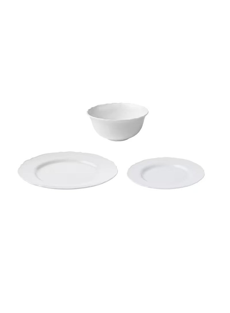 18-piece service, white - Image 1