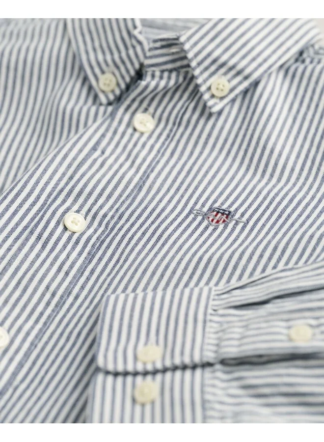 غانت Gant Kids Shield Striped Oxford Shirt