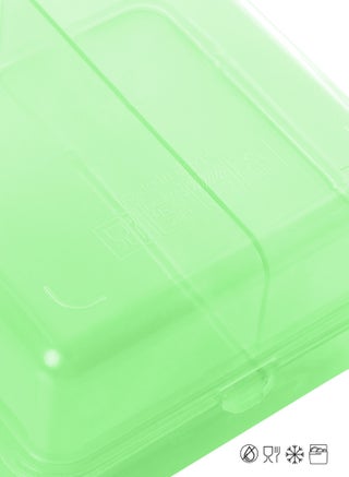 Lunch Box For Kids With 3 Compartment Smart Cube Green - view 5