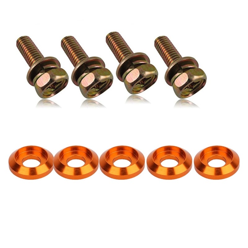 M3 Screw Washer: 20-Piece Aluminum Alloy - High Hardness Rust Resistant Anodizing Surface for Hex Socket Screws Installation - Image 3