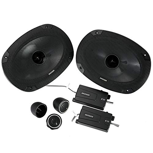 Kicker 46CSS694 CS-Series CSS69 6x9-Inch (160x230mm) Component System with .75-inch tweeters, 4-Ohm (Pair) - Image 1