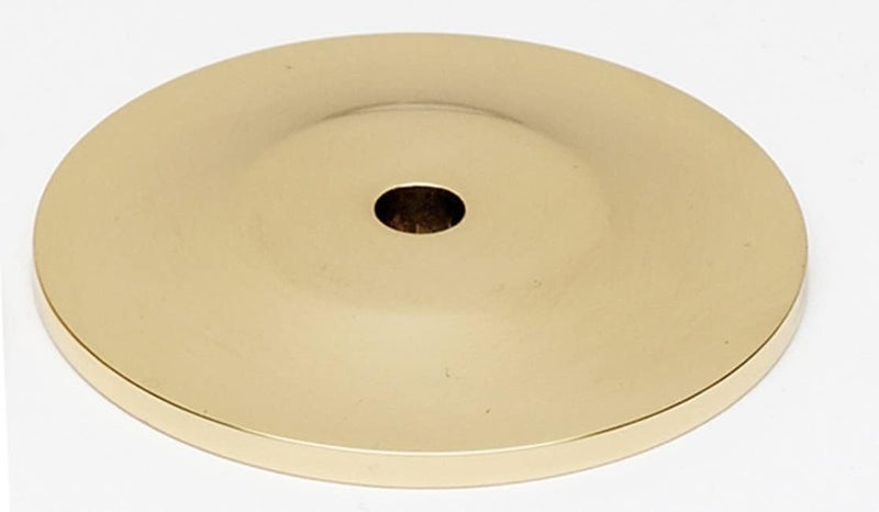 1 1/4" Backplate, UNLACQUERED Brass