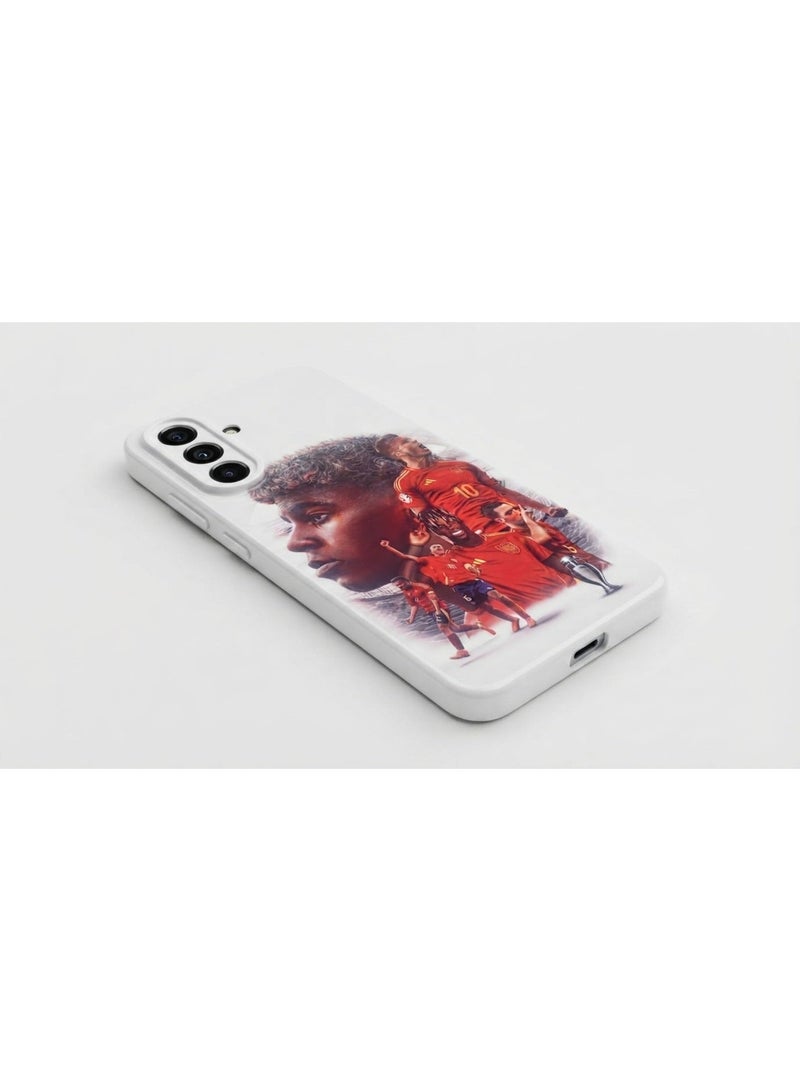 Samsung Galaxy A57 Ultra Phone Case, Slim Hard-Shell with Football Player Design, Polycarbonate/TPU - Image 2