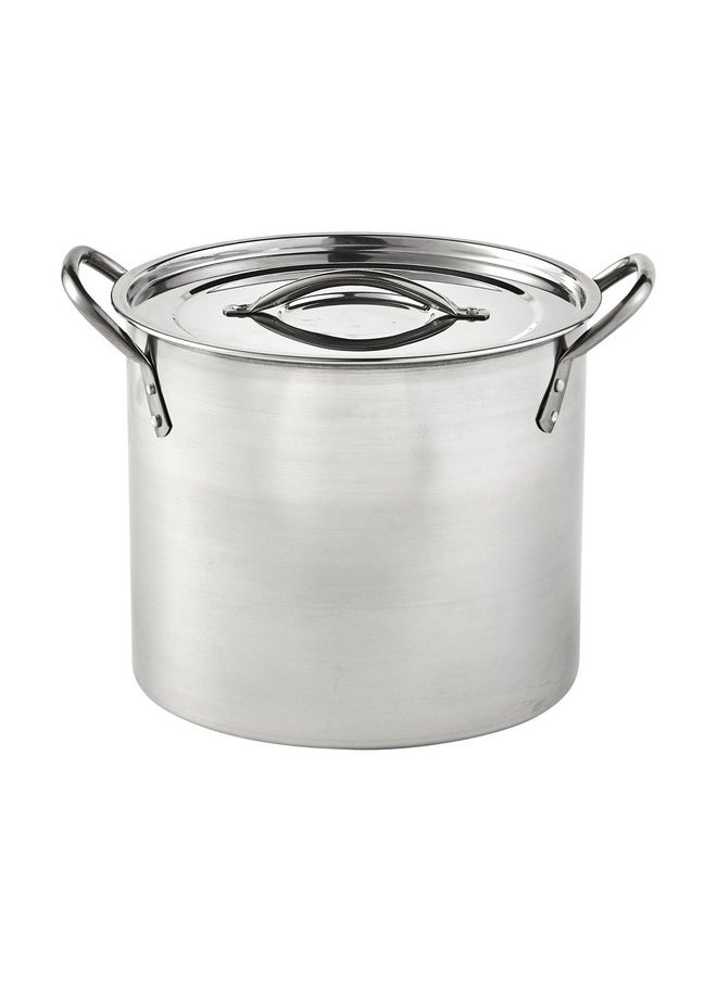 Imusa IMUSA 12 Quart Stainless Steel Stock Pot with Lid  - Image 1