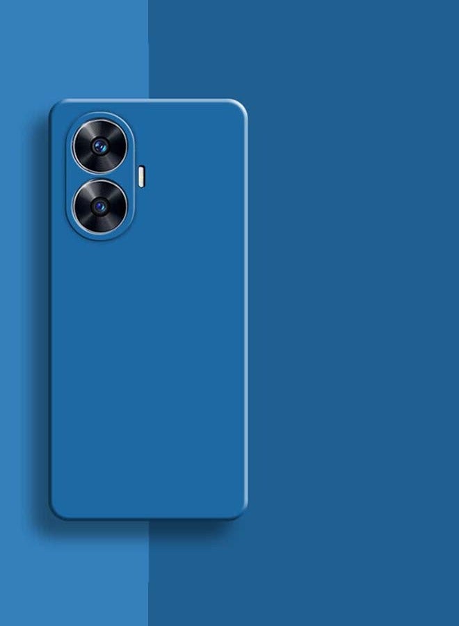 Techie Stylish TPU Silicone Back Cover Case for Realme C55 – Slim Fit Design, Smooth and Soft – Navy Blue - Image 2