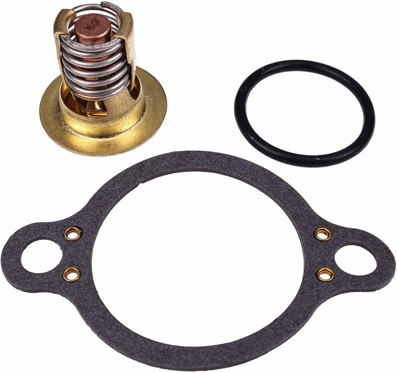 LSSOCH Thermostat Kit with Gasket for Ford and Chevy Marine Engines - Image 1