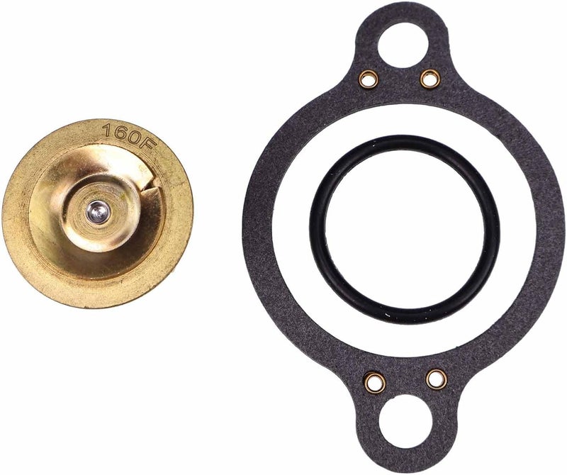 LSSOCH Thermostat Kit with Gasket for Ford and Chevy Marine Engines - Image 5