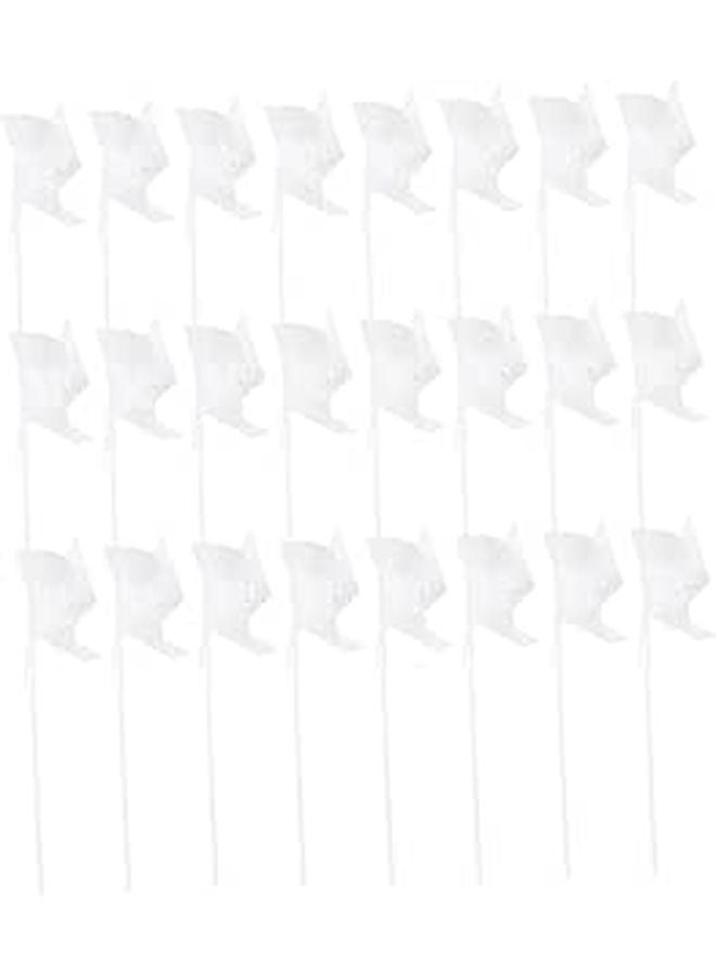 36Pcs DIY Blank Paper Pinwheels Unfinished for Painting Drawing Classroom Activities Family Fun - Image 1