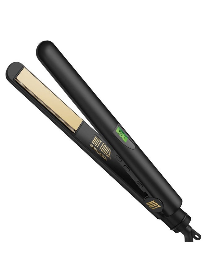 Hot Tools - Ot Tools Professional Titanium Ceramic 1" Digital Flat Iron 1 Ct. - Image 1