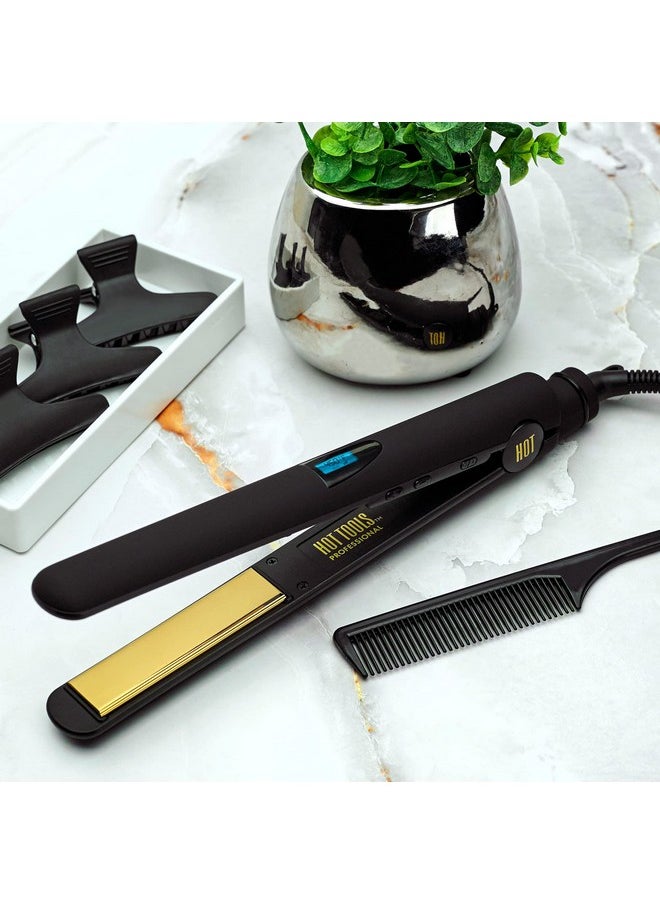 Hot Tools - Ot Tools Professional Titanium Ceramic 1" Digital Flat Iron 1 Ct. - Image 1