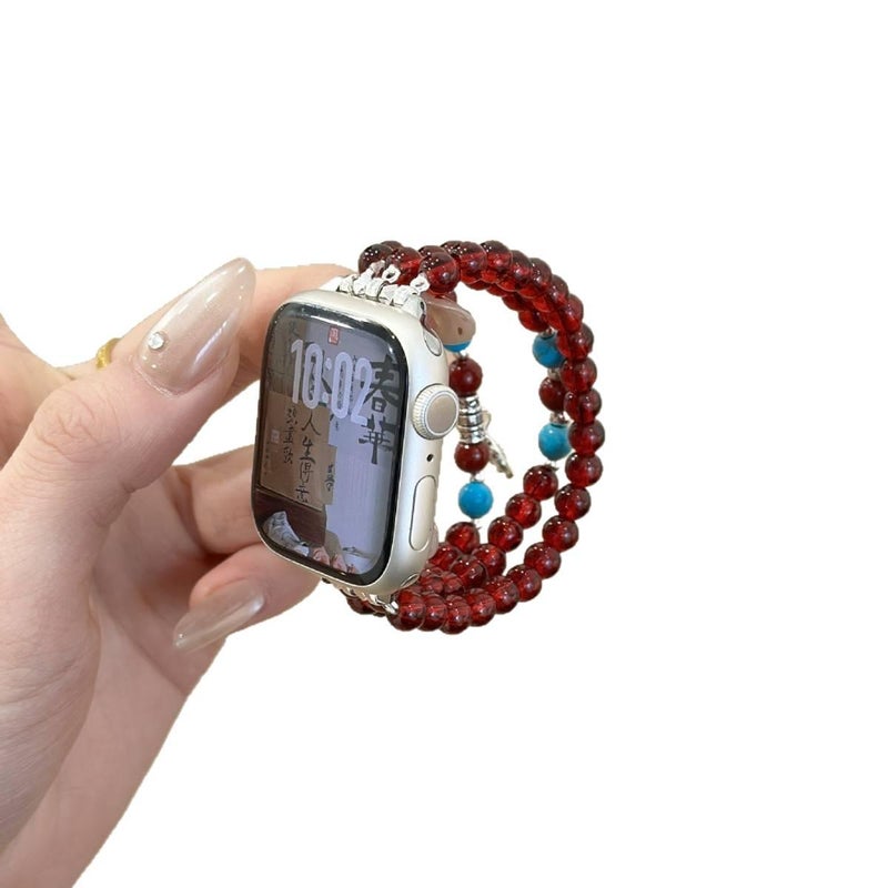 سوار ساعة ذكية سوار راتنج متوافق باللون أسود قابل للتعديل مع Apple Watch 38/40/41/42/44/45/49mm بملاءمة قابلة للتعديل وحزام بديل - Image 5