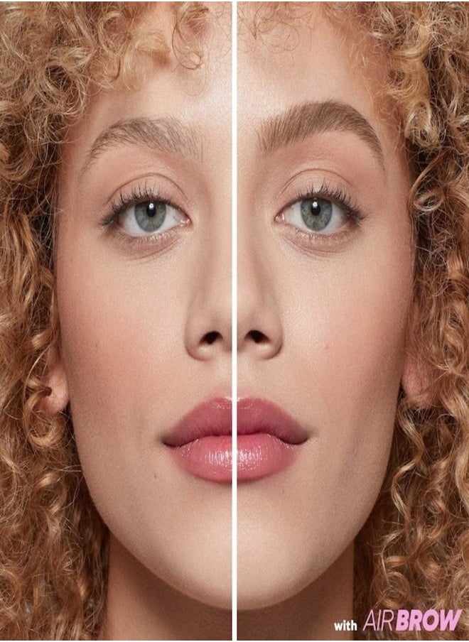 Kosas - Kosas Air Brow Tinted Clean Volumizing Eyebrow Gel 3.7g - Soft Brown - Light Brown/Dark Blonde Full, Fluffy & Defined Brows - Image 1