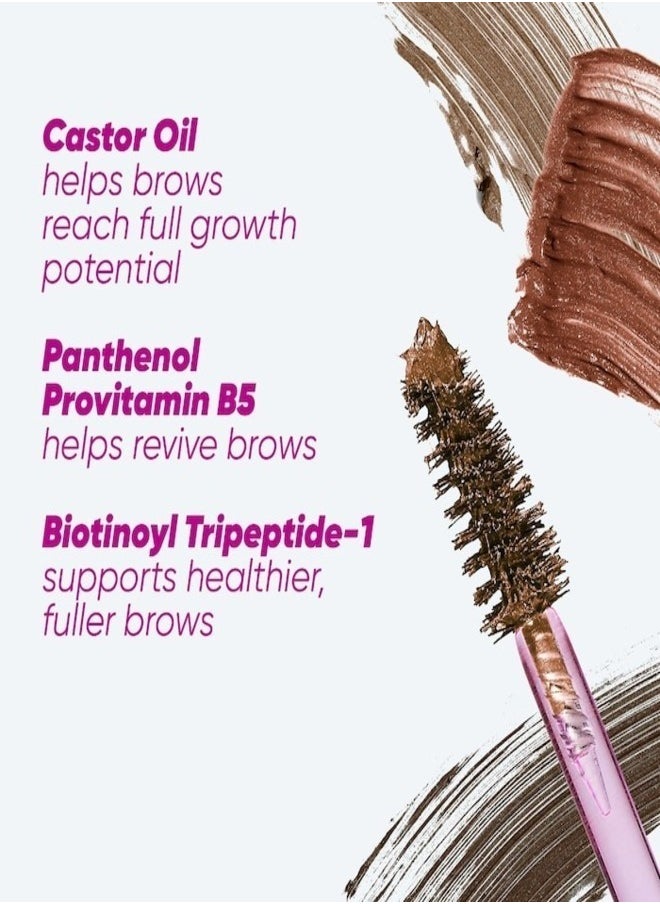 Kosas - Kosas Air Brow Tinted Clean Volumizing Eyebrow Gel 3.7g - Soft Brown - Light Brown/Dark Blonde Full, Fluffy & Defined Brows - Image 1