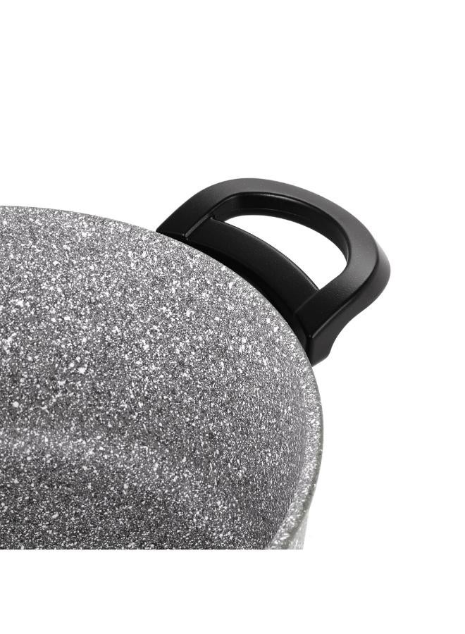 كوك ان عبود وعاء طهي من الجرانيت الحيوي مع غطاء من الزجاج والسيليكون - Image 3