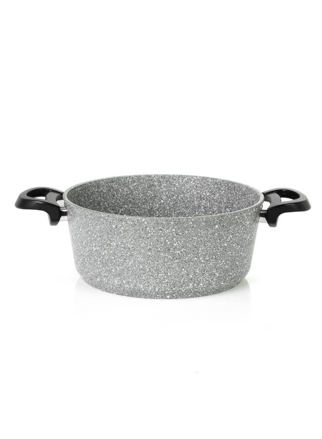 كوك ان عبود وعاء طهي من الجرانيت الحيوي مع غطاء من الزجاج والسيليكون - Image 4