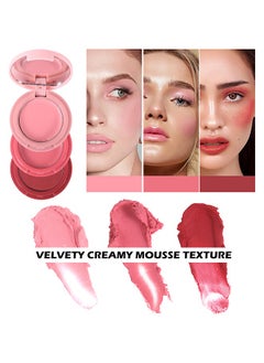 Tint Trio Wonder-3 In 1 Blush+Lip，Color palette, multi-colored blush paste lip paste Strawberry plate - pzsku/Z21D2516C62D799C8FE0FZ/45/_/1736245680/f26c929a-7fc2-47bf-8c8b-1a9bef92577a