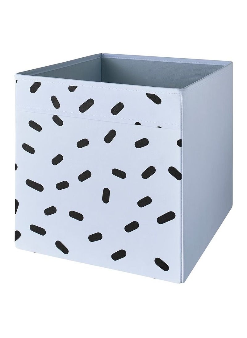 Generic Box, blue/black patterned, 33x38x33 cm  - Image 1