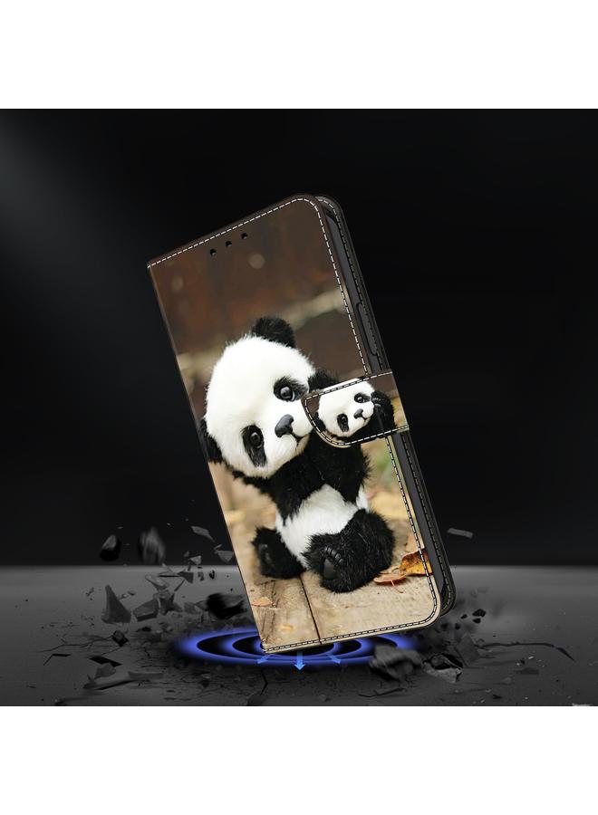 اس-توب جراب لهاتف Nokia G21/G11 مصنوع من الجلد المطلي بالكريستال - Image 4