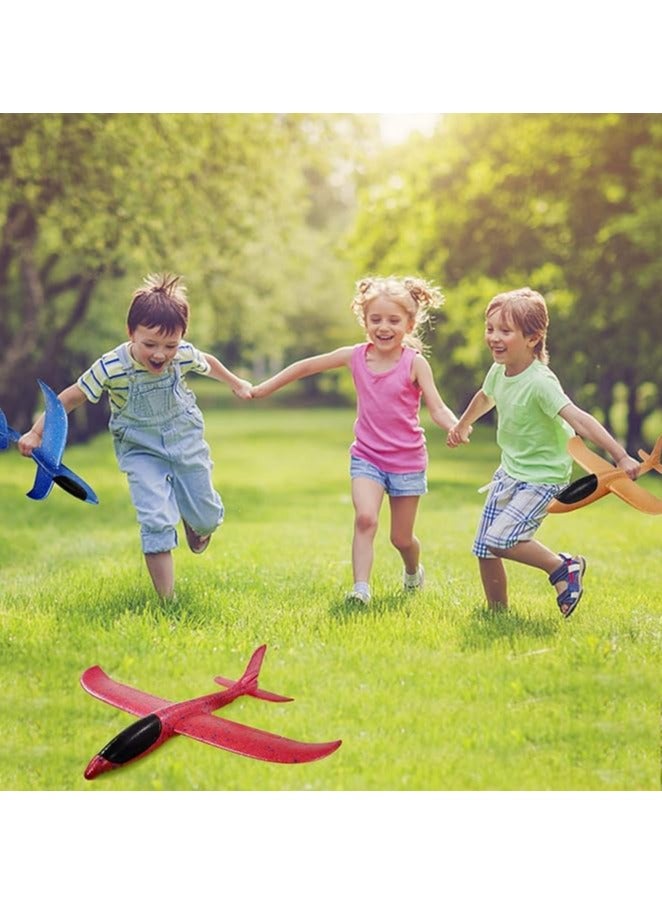 دوركو 4 حزمة ألعاب الطائرة ترقية كبيرة رمي الرغوة الطائرة، الطيران لعبة للأطفال، الألعاب الرياضية في الهواء الطلق عيد ميلاد حفلة الرغوة الطائرة - Image 4