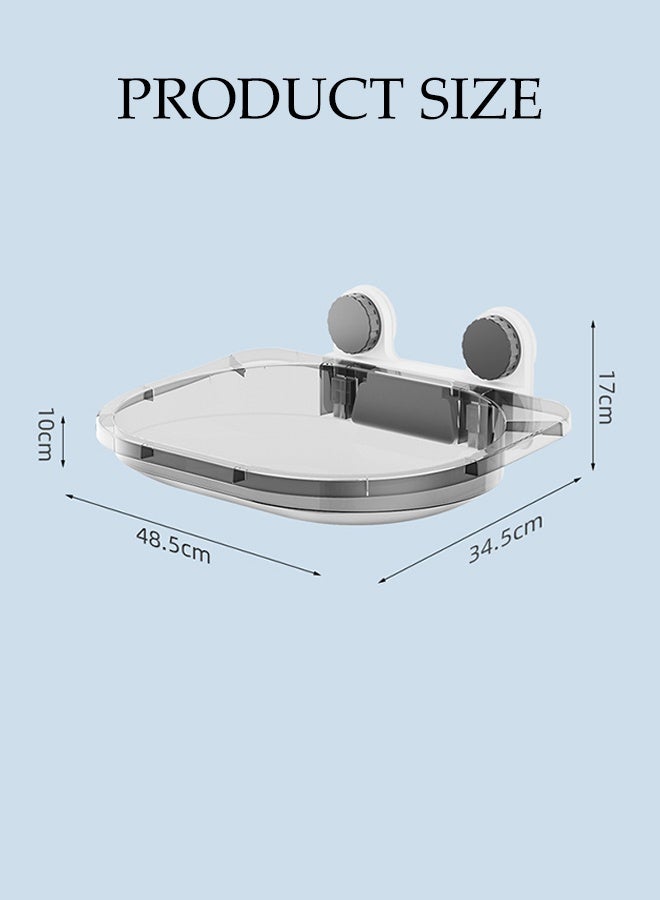 DUNISO Cat Hammock Cordless Cat Window Bed Indoor Kitty Shelf Nest with Cat Scratcher Sturdy Heavy Duty Non-Drilling Strong Suction Cups Durable Cat Hammock Window Seat Mess-Free Waterproof Cats Window Nest - Image 4
