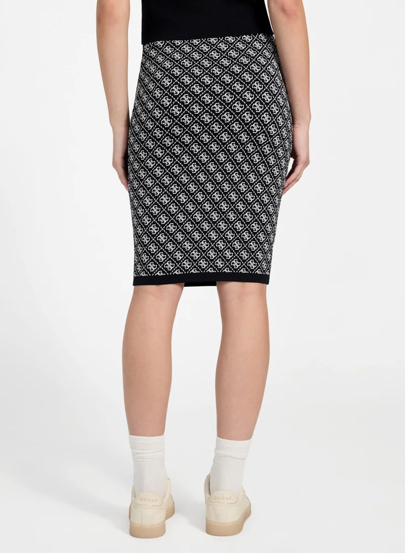 جس Lise High Waist 4G Skirt