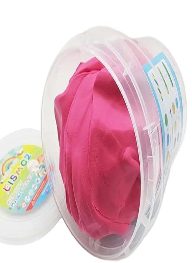 DIY Crafts 150g Ultra-light Clay Barreled Children's Manual Intellectual, Relief Soft Color Clay DIY Children's Education and Learning Toys (Magenta)  - Image 1