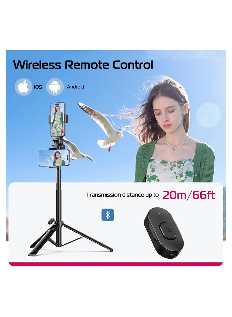 Ulanzi ULANZI MT-70 Tripod – Compact Desktop Tripod with Adjustable Ball Head, 1/4" Screw Mount, Anti-Slip Rubber Feet – For Smartphones, DSLR, Action Cameras & Webcam Setups  - Image 4