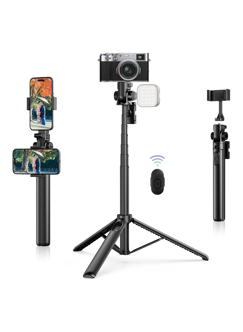 Ulanzi ULANZI MT-70 Tripod – Compact Desktop Tripod with Adjustable Ball Head, 1/4" Screw Mount, Anti-Slip Rubber Feet – For Smartphones, DSLR, Action Cameras & Webcam Setups  - Image 1
