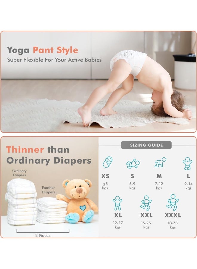 R for Rabbit - R for Rabbit Medium Size Premium Feather Diaper for Baby 7 to 12 kgs (26 Pack Offer) - Image 1