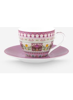 Pip Studio Lily & Lotus Purple Porcelain Coffee Cup 120 ml  - Image 1
