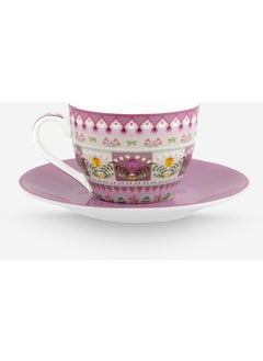 Pip Studio Lily & Lotus Purple Porcelain Coffee Cup 120 ml  - Image 2