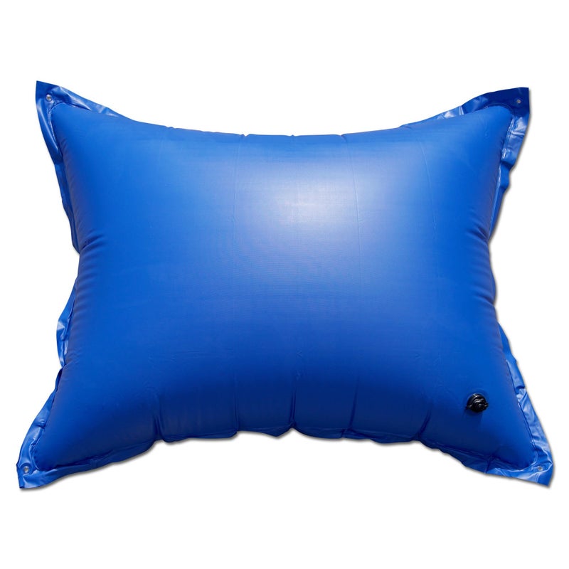 Robelle 4 ft. x 5 ft. 4-Pack Extra Heavy Duty Pool Pillow for Winterizing Above Ground Pools, Double Seams, .25 MM Thick Vinyl, Easier-to-Use Boston Valve, 4 Reinforced Grommets, 50 ft. Rope - Image 2