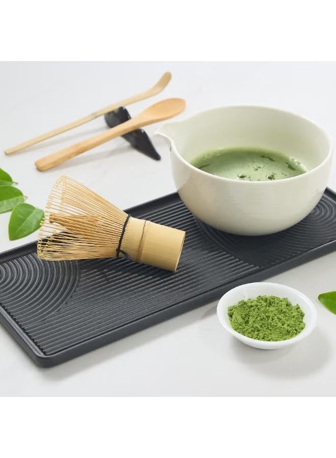Satinior 3-Piece Matcha Tea Whisk Set Traditional Handmade Matcha Tea Tool Ceremony Accessories Set Matcha Stirrer Bamboo Spoon Set - Image 5