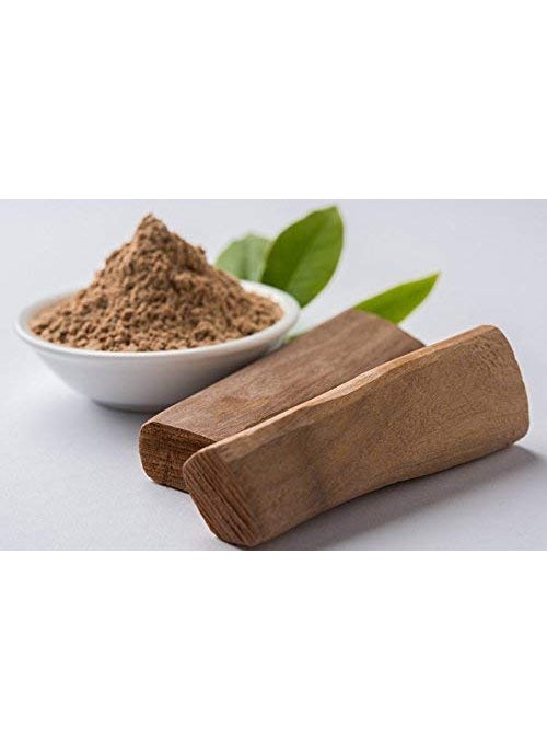 Achleshwar Achleshwar Sandalwood Rubbing Stone PataChandan GHISNE WAALA CHAKLA with Natural RED Sandalwood Stick Chandan Pata with Red Chandan Stick  - Image 2