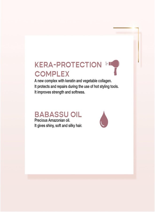 Alfaparf Milano Lisse Design Keratin Therapy Hair Serum - Anti-Frizz Control - Smoothing - Heat Protection and Damaged Hair Treatment - Leave-In Collagen and Keratin Protein Serum (4.23 fl oz) - Image 5