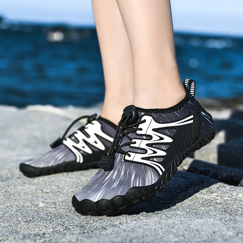 Children''s Beach Shoes, Non-Slip Wading Shoes, Boys and Girls Breathable Shoes, Swimming Shoes, River Tracing Shoes, Five-Finger Shoes, Quick-Drying Water Play Shoes - Image 1