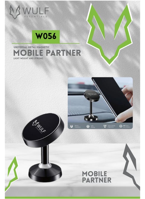 WULF ESSENTIALS W056 Car Magnet Stand – Secure & Sleek Magnetic Mount