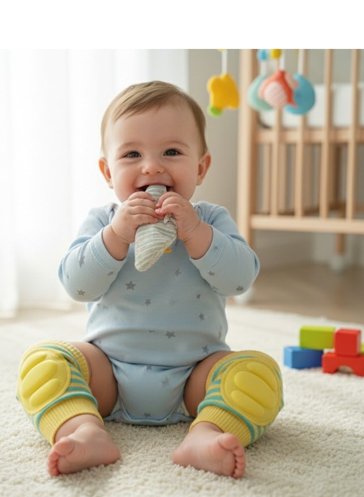 Baby Crawling Knee Pads, Flexible, Non-Slip, Breathable Knee Protector, Can Protect Your Knees From Bruises, Scratches, and Irritation - Image 5