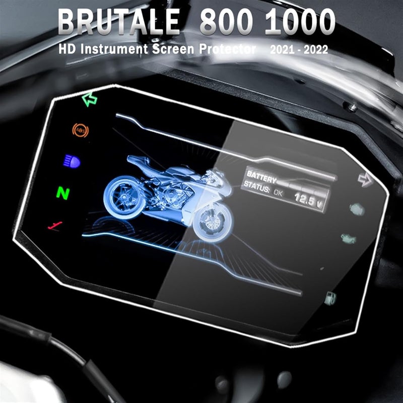 Vuzmode Motorcycle Dashboard Protection Film for MV Agusta - Image 2