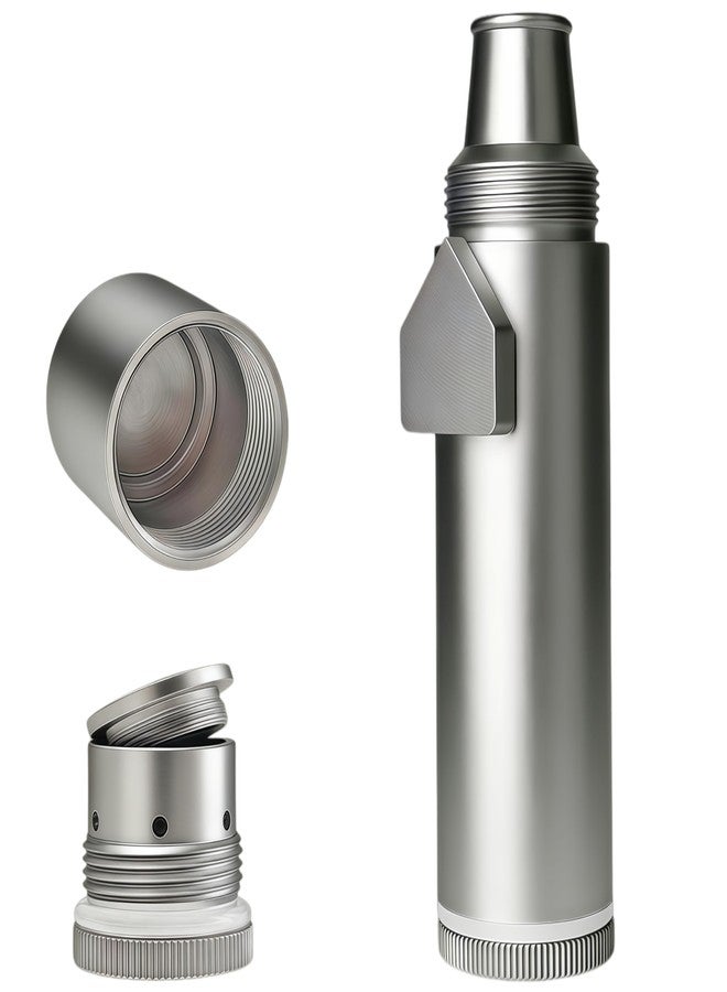 OakMsOik No-Moisture No-Leak Spice Dispenser Featuring 6-Star Dry-Seal Technology | Pocket-Sized Aluminum Container with Drying Storage Compartment - Image 1