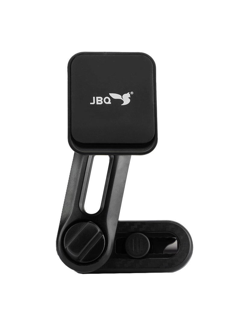 JBQ Car Mobile Phone Holder, 720 Degree Adjustable Magnetic, Double Air Outlet, Dashboard Mobile Stand, Windshield Cradle Suction - Image 2