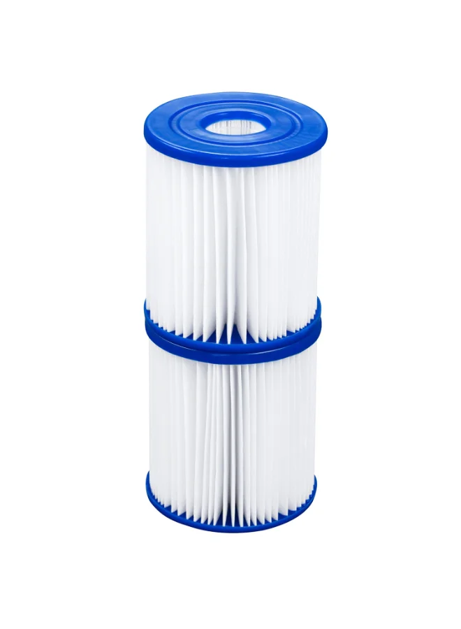 Bestway Bestway Flowclear Filter Cartridge Type I Replacement Pool Filter, Compatible with Above Ground Pool Filter Pumps, High-Efficiency Dirt & Debris Filtration