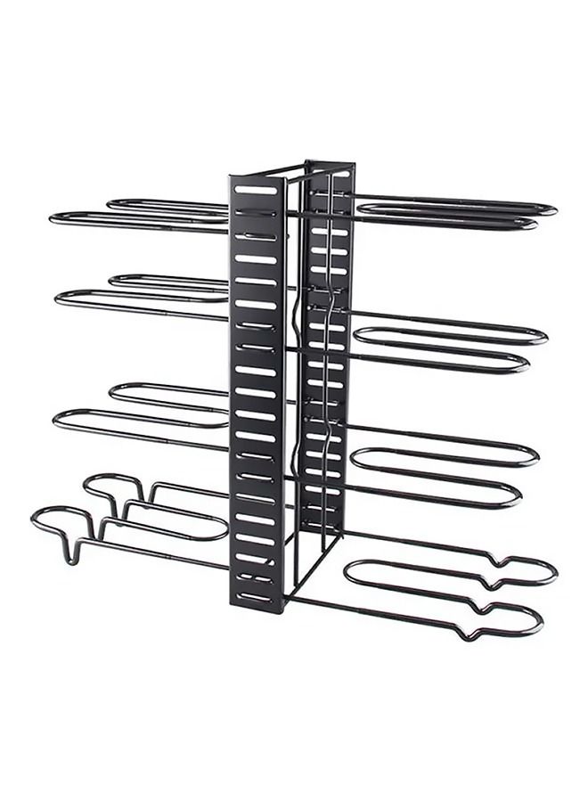 AGD 8-Tier Pot And Pan Organizer Rack Black - Image 3