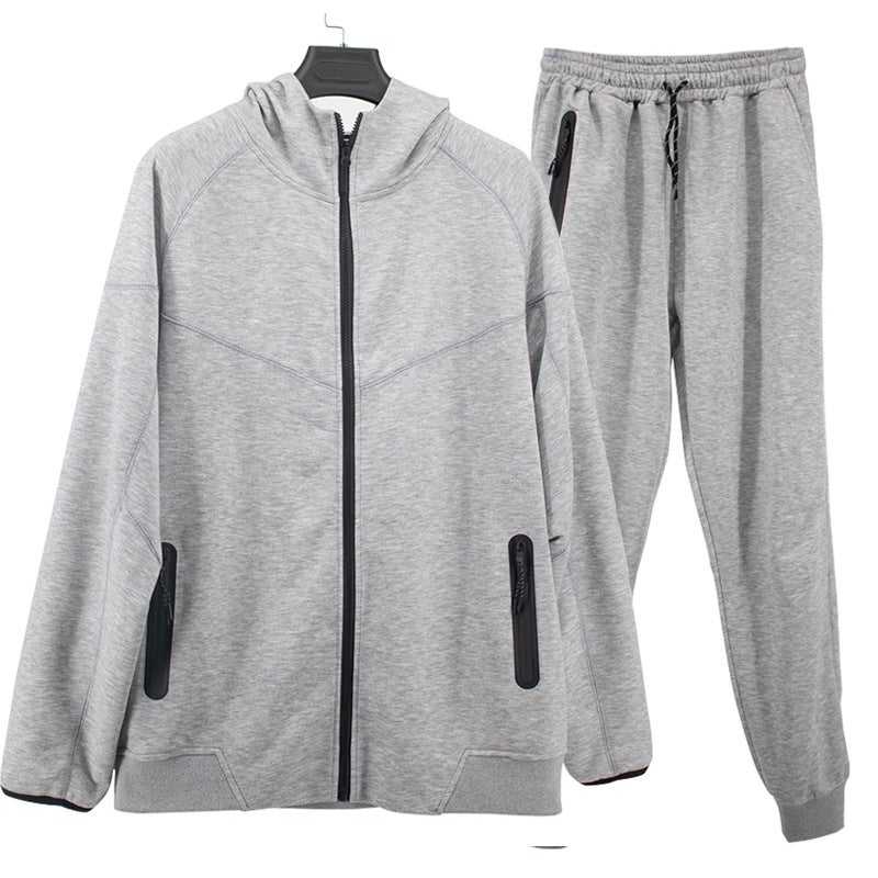 Men'S Hooded Sweater European Code New Sports Suit Men'S Set With Manufacturers Customization - Image 3