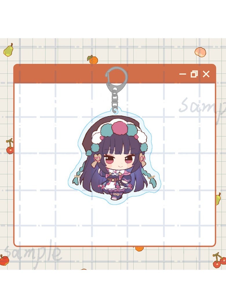1-Piece Genshin Impact Yun Jin Keychain